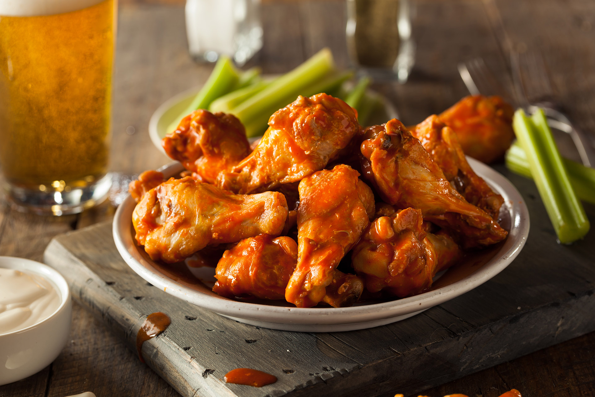 Oven Crisp Chicken Wings Recipe